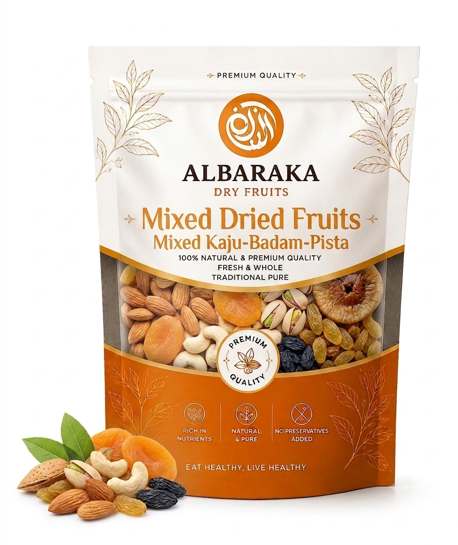 Mix Dried fruits -500gm
