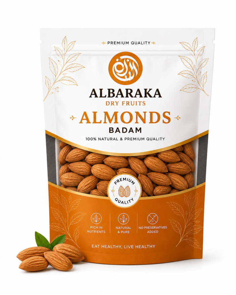 Almonds Giri Salted (Badam Namkeen) 500gm