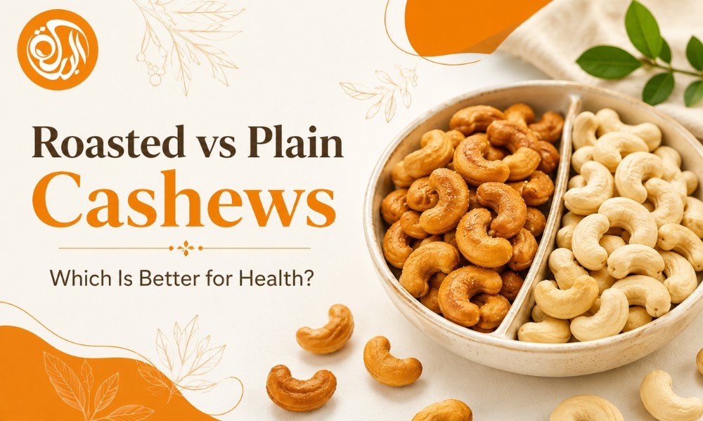 Roasted vs Plain Cashews